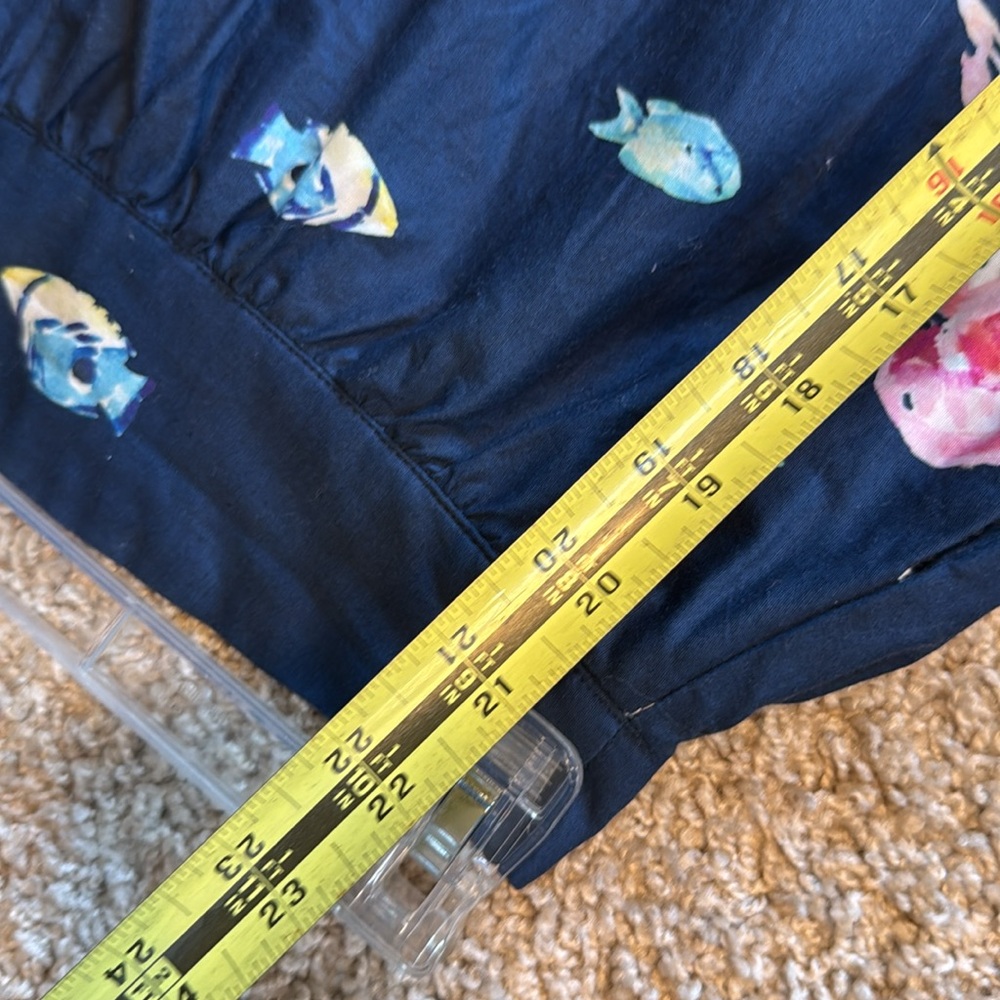 Navy Blue Ocean-Themed Skirt - Picture 7 of 10